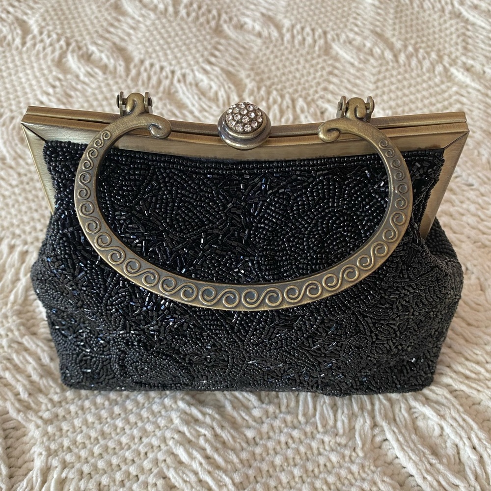 Beaded Evening Bag EUC